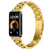 Adequado para Pulseira de Relógio Huawei Band 11, Pulseira de Relógio de Aço Inoxidável Metálico, Pulseira de Pulso para Smartwatch Esportivo Huawe 11Pro
