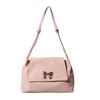 Bolso de Moda Estilo Coreano Simple de Gran Capacidad para Mujer 2026 Primavera y Verano Nuevo Estilo Bolso de Hombro a la Moda con Lazo