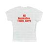 Camiseta Curta Casual com Estampa de Letras Estilo Coreano Transfronteiriço Estilo Ins Pulôver para o Dia a Dia Gola Redonda Manga Curta Top