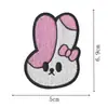 Parches Bordados Exquisitos de Dibujos Animados Rosas para Ropa de Niñas, Bolsos, Zapatos DIY Accesorios DIY Transfronterizos en Stock