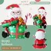 Balão de Filme de Alumínio Novo de Natal Transfronteiriço Árvore de Natal Papai Noel Boneco de Neve Rena Balão de Decoração para Festa de Natal