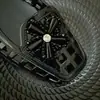 Acessórios de Flor de Sapato de Cristal Resistentes Estilo Coreano com Lantejoulas Bordadas, Franjas de Cristal Exquisite de Estilo Leve de Luxo