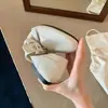 Primer Encuentro Zapatos de Ballet Mary Jane Planos con Tira Cruzada Puntiagudos Redondos que Aumentan la Altura 4.5cm Juveniles para Mujer