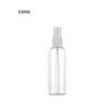 Botella pulverizadora transparente de PET de 5ml 10ml 30ml 60ml 100ml botella pulverizadora pequeña para reempaquetar agua desinfectante cosmética