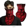 Máscara facial de triángulo colgante para oreja con patrón Mang de camuflaje de Spider-Man, bufanda de verano para protección solar de calavera de motocicleta al aire libre