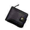 Billetera Nueva para Hombre Transfronteriza Bolso de Cremallera Retro de Alta Gama Almacenamiento de Monedas Explosivo en AliExpress en stock Billetera