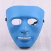 Material de PVC de Guangdong máscara blanca de hip-hop máscara de baile máscara bailarín actuación de baile baile de pasos hombres y mujeres