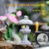 Paisagem Simulada Torre Wenchang Pequeno Pavilhão de Pedra Ornamento Pavilhão de Entrada de Casa Decoração Jardinagem Flor Bonsai Decoração de Paisagismo