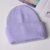 Nuevo Gorro de Punto Cálido para Otoño e Invierno, Moderno Gorro de Lana Mezclada Cachemir con Protección para Orejas, Circunferencia de Cabeza Grande, Gorro Versátil para el Frío, Cara Pequeña