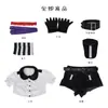 Medias y Pantimedias de Cosplay de Ángel Oficial de Policía Estilo Anime Conjunto Completo Disfraz de Cosplay