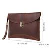 Maronte 2023 Nueva Moda Versátil Bolso de Mano para Hombre Bolso de Mano de Lujo Original Bolso de Mano de Cuero Genuino para Hombre