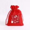Fabricante en stock bolsa de la suerte bolsa con cordón rojo bolsa con cordón bolsa para dulces y snacks bolsa de regalo de Buenos Deseos bolsa de regalo para examen de ingreso a la preparatoria