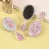 Peine Pequeño para Niños y Niñas, Peine para Bebé sin Nudos que No Maltrata el Cabello, Peine con Cojín de Aire, Peine de Color Caricatura Portátil Transfronterizo