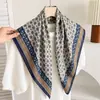 Lenço quadrado étnico de 70% algodão e linho, lenço de pescoço feminino estilo coreano, lenço de cabeça fino, lenço de veludo
