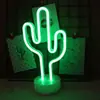 Fabricante Luces de Forma Neón Regalos de Navidad Flamenco Unicornio Arco Iris Luz Nocturna USB Luces de Neón LED Venta al por Mayor