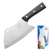 Cuchillo de Cocina Doméstico de Acero Inoxidable, Cuchillo Hacha, Ligero y Afilado Cuchillo para Rebanar Carne, Cuchillo de Cocina Multiusos, Venta Directa del Fabricante