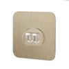 Parche Transparente Sin Costuras Hebilla de Garra Fuerte Estante de Parches Trípode para Parches Sin Costuras Caja de Almacenamiento para Baño Accesorios para Colgar en la Pared