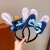 Diadema de Cabeza de Judy de Disney Diadema de Felpa de Conejo y Zanahoria Accesorios para el Cabello para Mujeres Foto en el Parque Zootopia
