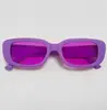 Óculos Dopamina de Comércio Exterior Europeus e Americanos Retro Harajuku para Mulheres Óculos de Sol Hip-Hop Disco Óculos de Sol Cool Cor de Gelatina para Homens