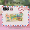 Ímãs de geladeira Rizhao com fontes metálicas, lembranças de viagem, produtos culturais e criativos da moda, presentes no atacado