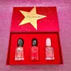 Set de tres piezas de Perfume Femenino de Marca Transfronteriza, Fragancia Fresca Amaderada Floral, Caja de Regalo de Cuatro Piezas para Hombre, Fragancia Ligera de Larga Duración