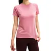 Camiseta de Lã Merino de Secagem Rápida, Antibacteriana e Amiga da Pele, Yoga ao Ar Livre, Fitness, Casual, Versátil, Gola Redonda, Estilo Esportivo, Manga Curta