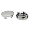 Tapa de Cubo de Rueda Modificada de 58 mm Tapa Central de Cubo de Rueda de Coche de 59 mm Tapa de Rueda de 55 mm 53 mm Negro Plata