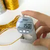 Hilo de Oro y Plata Látex Alta Elasticidad Banda Elástica Cordón Elástico Metálico Accesorios para Ropa Cuerda para Empaque de Regalos Decoración Navideña