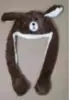 Sombrero de Peluche chiikawa Empleado de Tren Usaqiyka Orejas Wow Móviles Brillante Divertido Sombrero