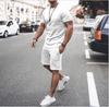 Verano 2022 Nuevo Conjunto de Dos Piezas de Pantalón Corto de Manga Corta para Hombre Deportivo Casual Adolescente Traje de Manga Corta para Hombre DL522