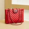 Bolsa Feminina de Grande Capacidade 2025 Nova Moda Versátil Bolsa de Ombro Transversal Bolsa Grande Bolsa Tote Feminina
