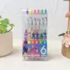 Nuevo Lápiz de Dibujos Animados Lindo Labubu con Purpurina Marcador de Llaves para Estudiantes Resaltador Marcador Stitch Resaltador