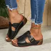 Sandalias Tallas Grandes Transfronterizas Verano 2025 Nuevo Estilo Romanas Europeas y Americanas para Mujer Zapatillas de Velero Talla 43 Sitio Independiente
