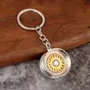 Chaveiro de Metal Criativo: Engrenagem Turbo, Cubo da Roda, Disco de Freio, Amortecedor, Pinça - Acessórios para Chaveiro de Carro Atacado
