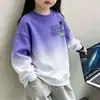 Nuevo Estilo Otoñal Ropa Infantil Sudadera con Forro de Polar para Bebé Niña Personalidad Raglán Primavera Otoño Elegante Dulce Linda Prenda de Invierno