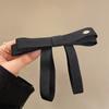 Corea del Sur Cinta Etiqueta Dorada Lazo Pin de Pinza de Tiburón Vintage Pinza para el Cabello Moda Todo-partido Accesorios para el Cabello de Viaje para Mujeres