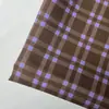 Tela de Poliéster Tipo Algodón en Stock, Tejido Plano Liso, Estampado Digital de Cuadros Clásicos para Ropa, Sombreros, Bolsas, Decoración y Manteles