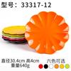 Plato de melamina A5 de color comercial imitación porcelana plato para olla caliente plato pequeño para salteado plato de plástico plato redondo disco de comida rápida plato de hueso