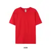 Tamanho Europeu 180g Algodão Puro Gola Redonda Manga Curta Adulto Europeu e Crianças Família Verão Tamanho Europeu Camiseta Off-Shoulder com Logo Personalizado