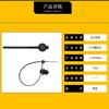 Abrazaderas para Cables Tipo Orejeta de Forma Irregular, Cabezales de Fijación Espirales Circulares, Accesorios de Cabeza de Árbol de Cedro, Correas de Nylon para Motocicletas Automotrices