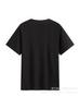 20 Algodón Cvc Color Puro Cuello Redondo Manga Corta Venta al por Mayor Camisetas Holgadas de Verano Básicas Estampadas Media Manga para Hombre y Mujer