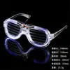 Gafas Luminosas de Barra Fiesta Año Nuevo Cumpleaños Gafas para Niños Luz Fría Parpadeantes Persianas Amor Cuadrado Luz Fría