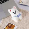 Chaveiro Pingente Boneco de Pelúcia West Highland White Terrier Desenho Animado Cachorrinho Fofo Acessórios para Cabelo Roupas Sapatos Meias Acessórios Atacado