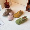 Zapatos Birkenstock Retro Estilo Coreano para Niños 2026 Moda de Verano Zapatos Casuales con Marco para Niñas Sandalias Romanas para Bebé Niña