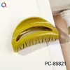 Qiyue 2026 Modelo Nuevo Pinza para el Cabello de PC con Pintura en Spray UV de Alta Gama, Pinza de Garra Grande para Recogido en la Parte Trasera de la Cabeza, Accesorio para el Cabello Tipo Pinza de Tiburón para Mujeres
