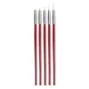 Conjunto de Canetas para Manicure Japonesas Transfronteiriças Haste de Mogno Caneta de Traço Fino Pintada Caneta de Flor Gancho de Linha Caneta de Traço Caneta de Manicure Atacado