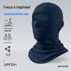 Máscara Protetora Solar de Seda Gelada Amazon Shitu Aquecedor de Pescoço Refrescante Capacete de Motocicleta Absorvente de Umidade Alta Elasticidade Máscara de Ciclismo