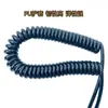 Cable de Resorte 2 Conductores 3 Conductores Multiconductor PU Cobre Puro Retráctil Enrollado Espiral Cable de Alimentación Cable de Tirachinas Cable de Resorte Electrónico