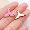 1 Pieza de Rojo Rosa Fresa Lazo Corazón Dibujo Animado Esmalte Aleación Accesorio para Cadena de Teléfono DIY, Collar, Arete, Colgante