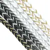 Ribete de Encaje Trenzado Hilo Dorado y Plateado Hueso de Dragón 0.5 cm de Ancho para Ropa DIY Accesorios de Decoración Hechos a Mano Ribete de Encaje Ancho